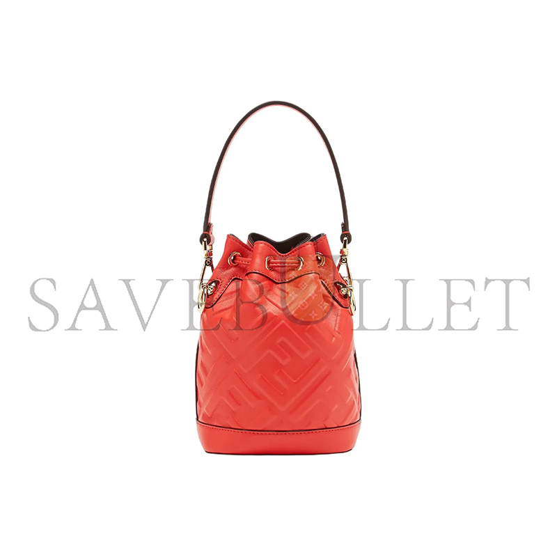 F**di mon tresor leather bag 8bs09anwtf1npy (18*14*12cm)